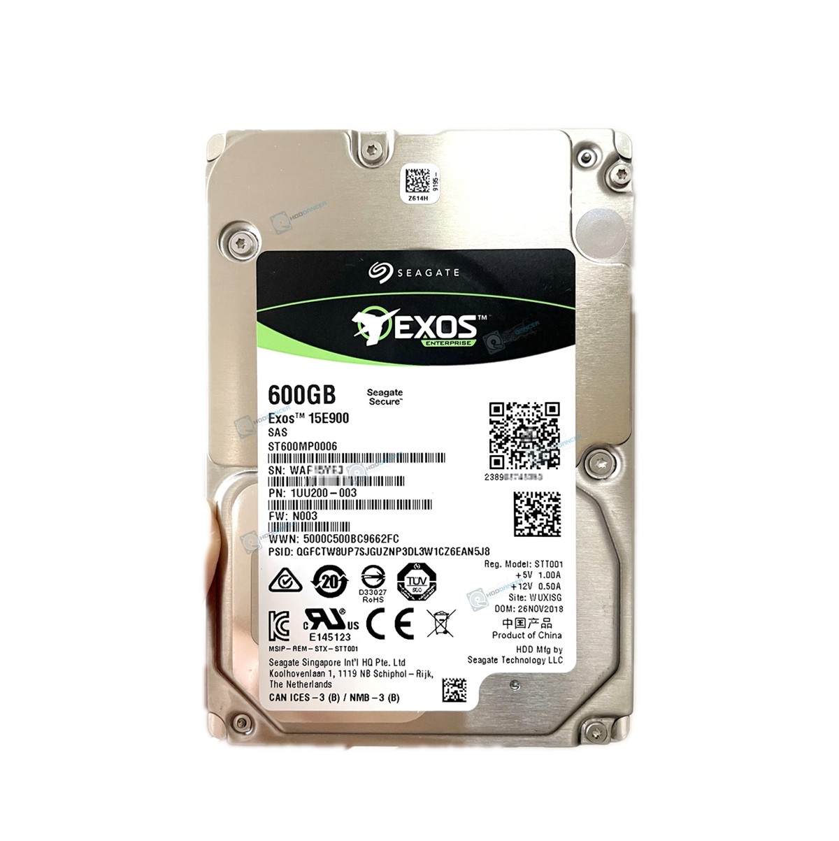 Seagate ST600MP0006 Exos 15E900 600GB 2.5'' SAS Dual Port 12Gb 256MB Hard Drive