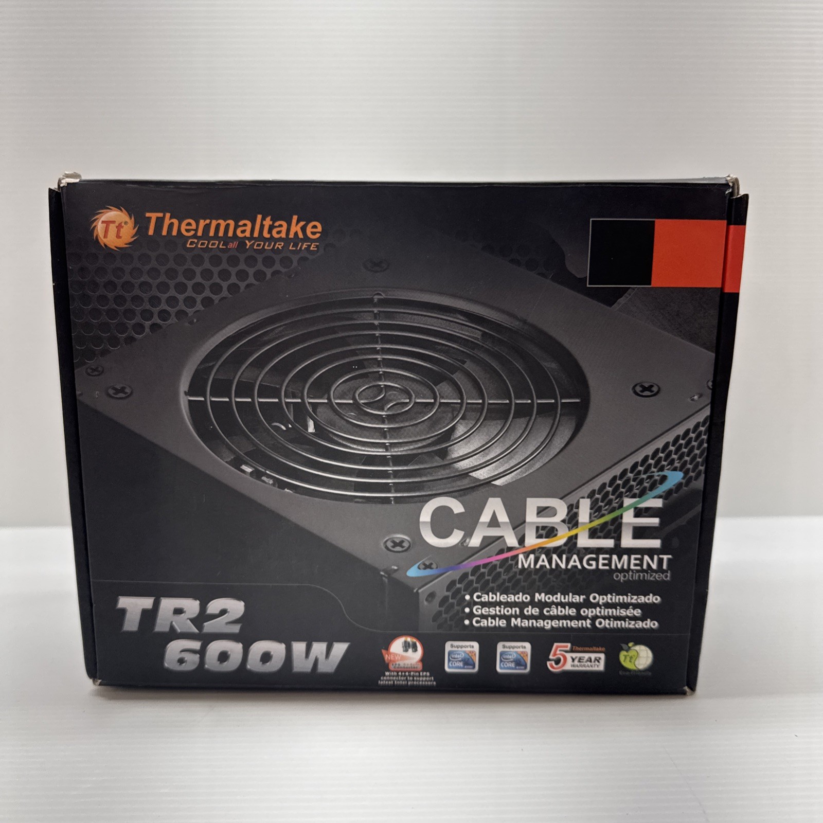 Thermaltake TR2-600NL2NC TR-600 600W Switching Power Supply Unit PC CPU UNTESTED