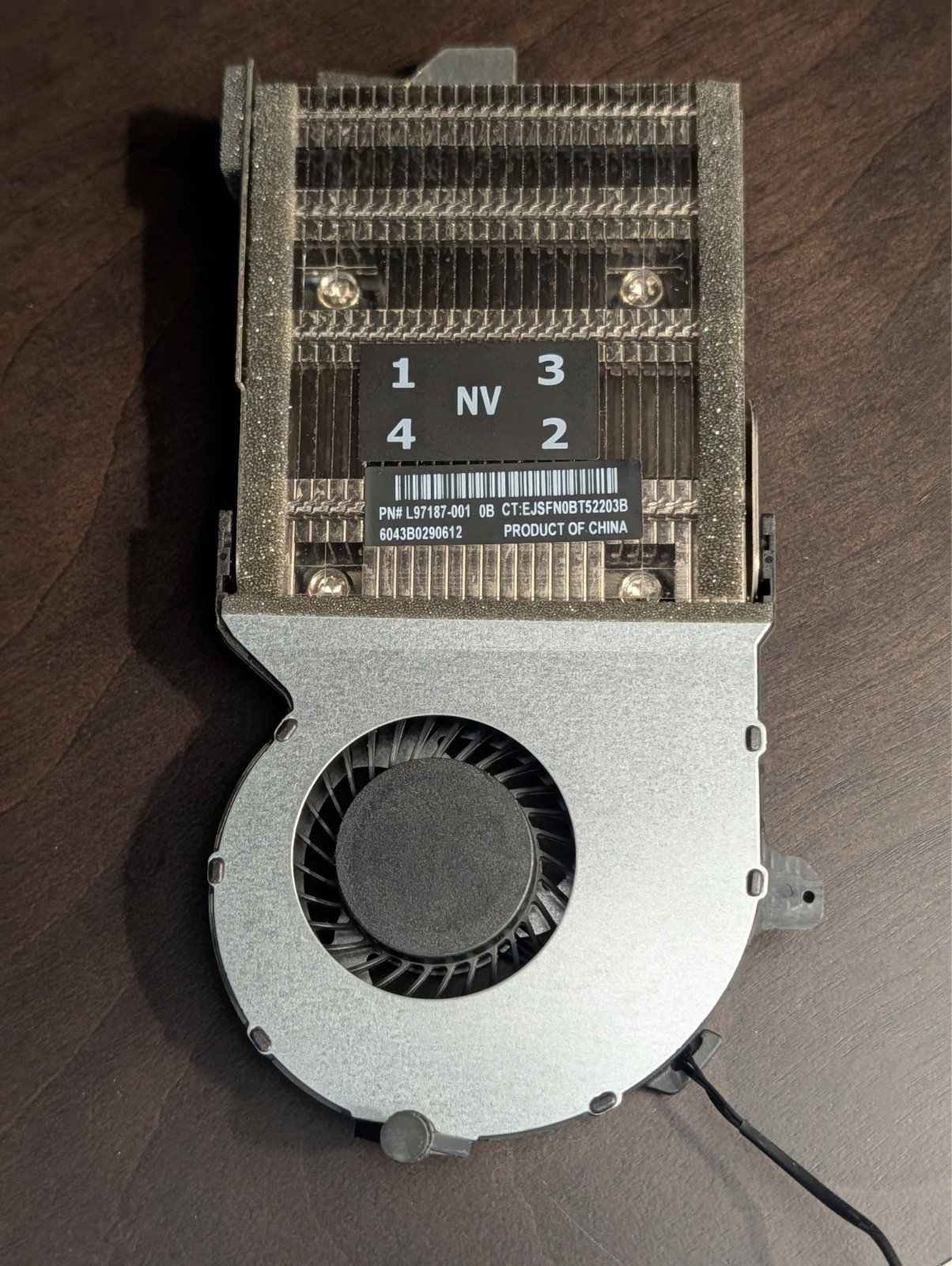 HP Z2 Mini G5 Quadro T1000 Heatsink Fan L97187-001 - Brand New Never Used
