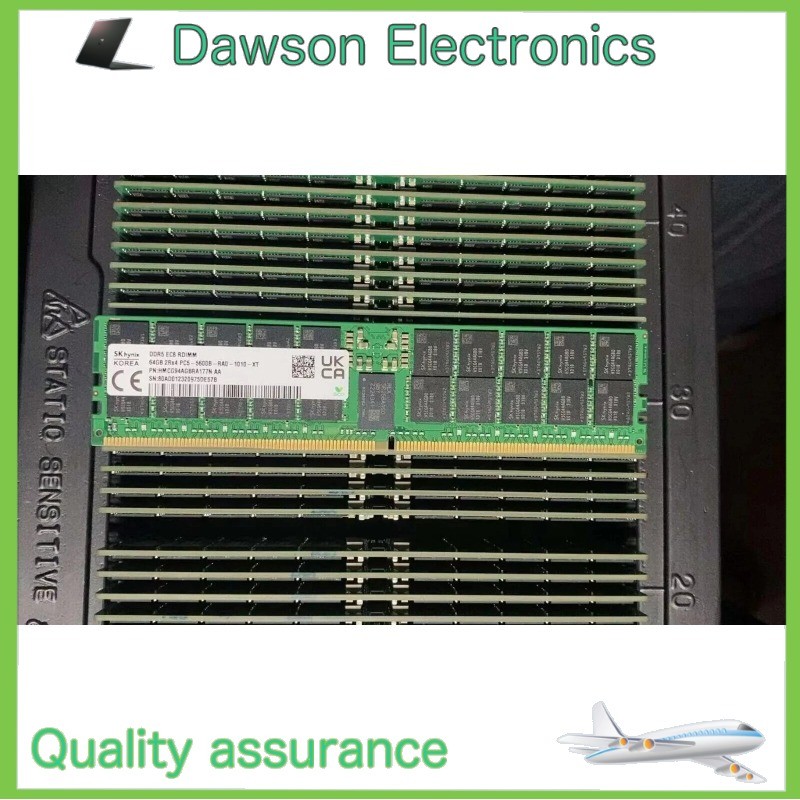 HMCG94AGBRA177N SK Hynix 64GB DDR5 5600MHz Server RAM 2Rx4 PC5-5600B RDIMM ECC