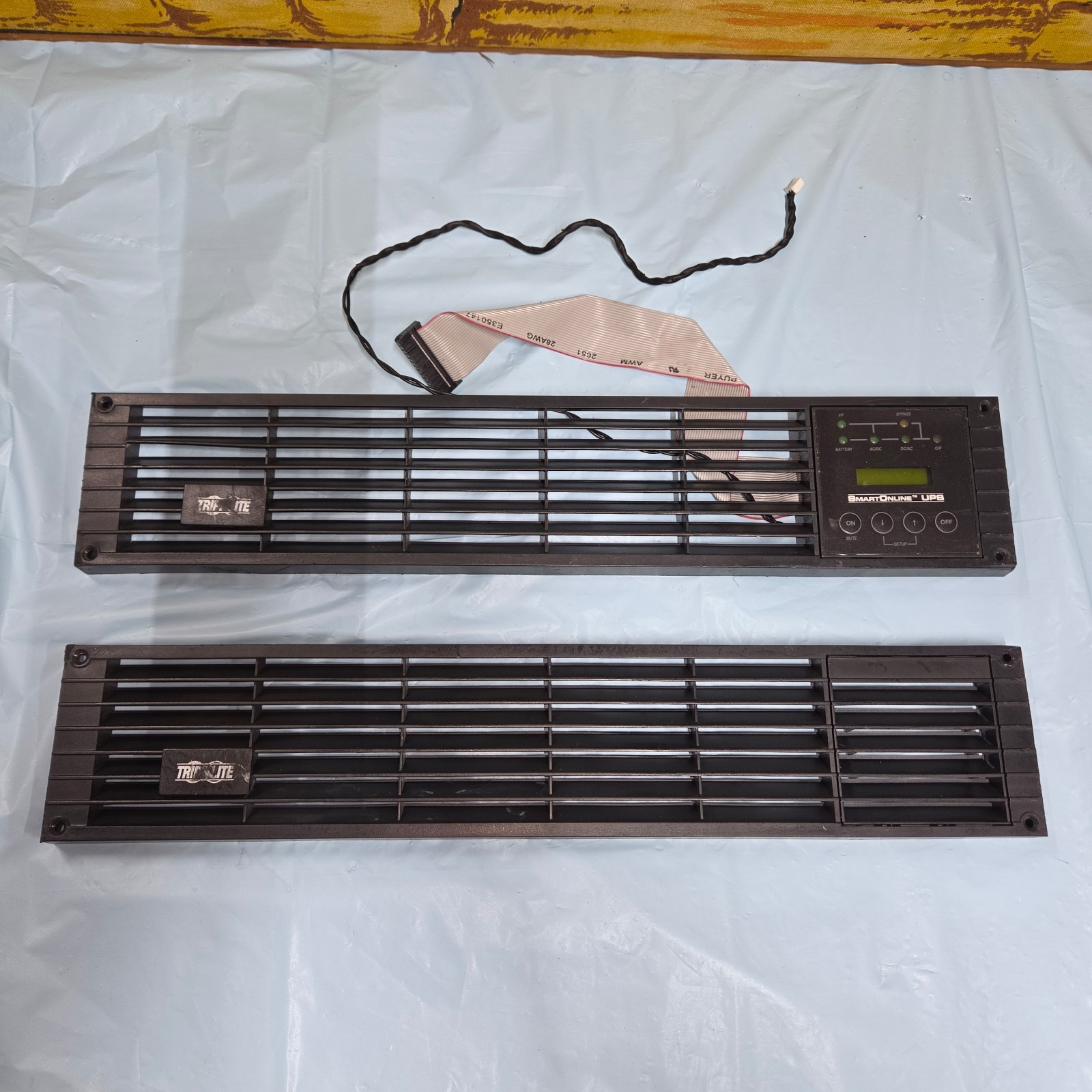 Tripp Lite SmartOnline SU1500 SU2200 Front Bezel LCD Control Panel Lot of 2