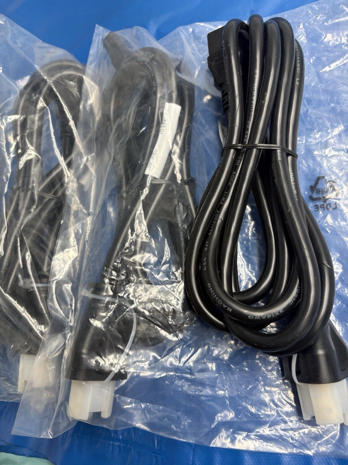 Lot of 23 Volex Cisco 37-0893-01 15A 250V Power Cord Cable 8ft  NEW