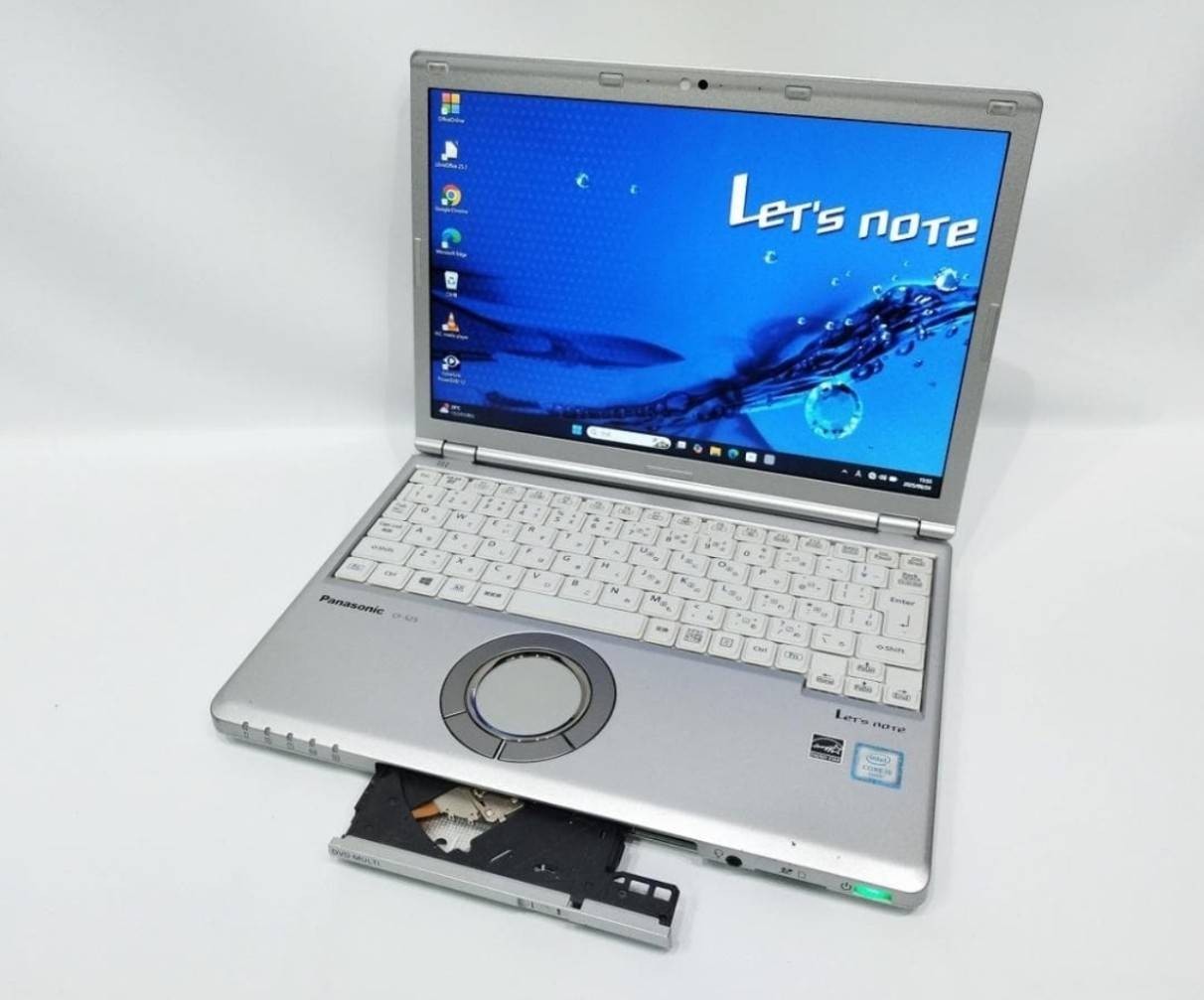 Panasonic Let's note CF-SZ5 w/AC Core I5 6200U RAM 8GB DVD  SSD 256GB Used JP