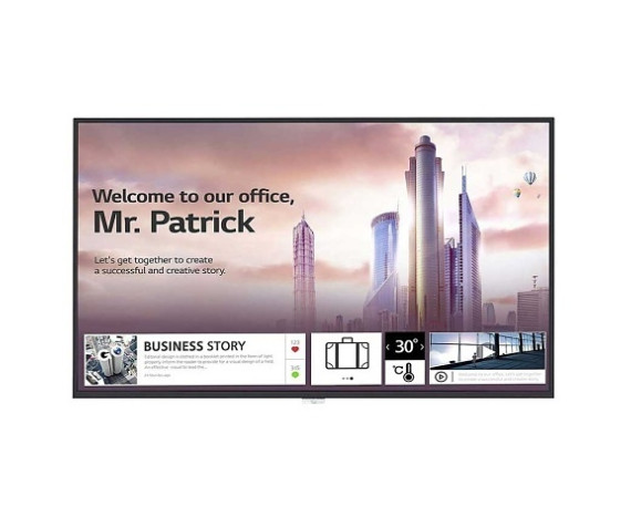 LG Pro 65UH5J-H 65" New High Haze UHD Standard Signage, Built-in Speaker, 500 cd