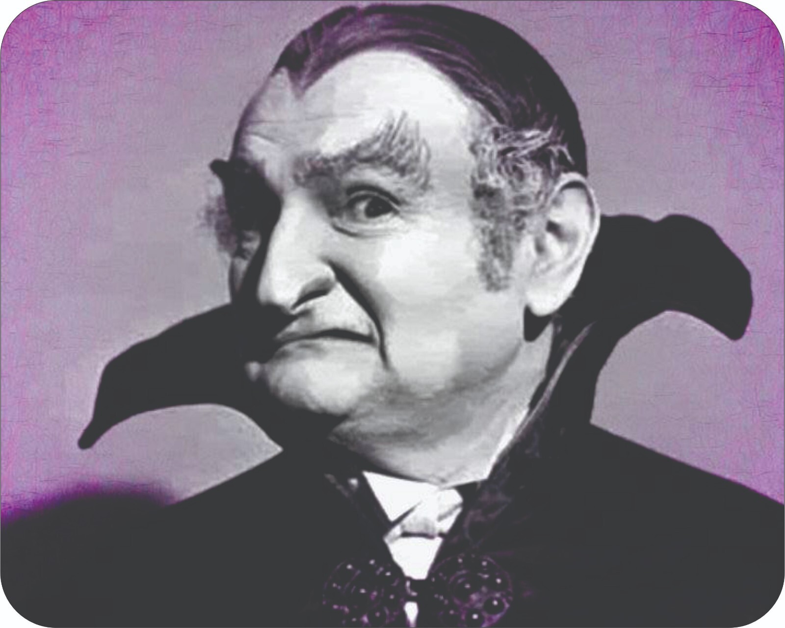 Grandpa Munster Mouse Pad 7 3/4  x 9" Vintage Photo Art collectibles
