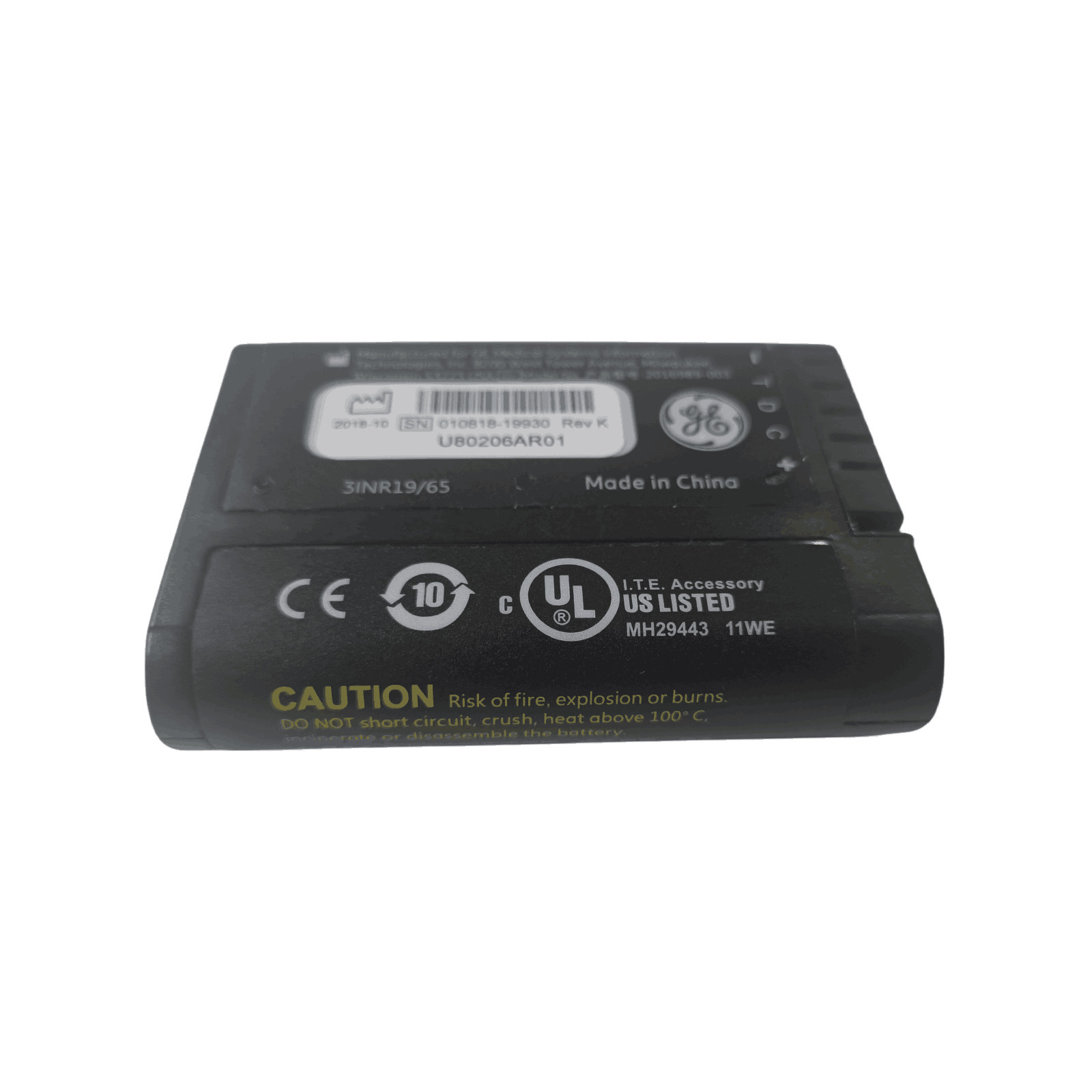 Genuine 2016989-003 2016989-002 2016989 Battery for GE Healthcare 042219-01507