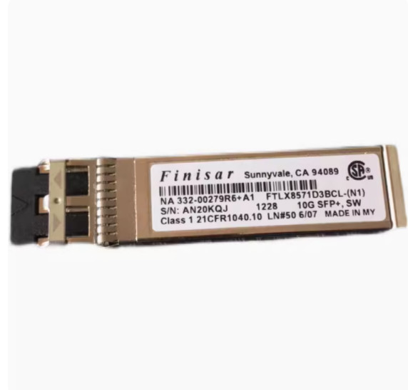 Netapp 332-00279R6+A0 FINISAR FTLX8571D3BCL-N1 10GB SFP+ NA Transceiver X6589-R6