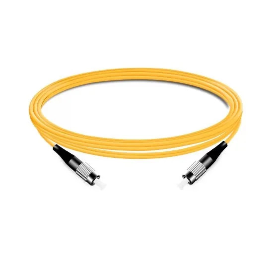 [2pcs] 1M‑10M FC UPC to FC UPC Simplex OS2 LSZH SingleMode Fiber Patch Cord FTTH
