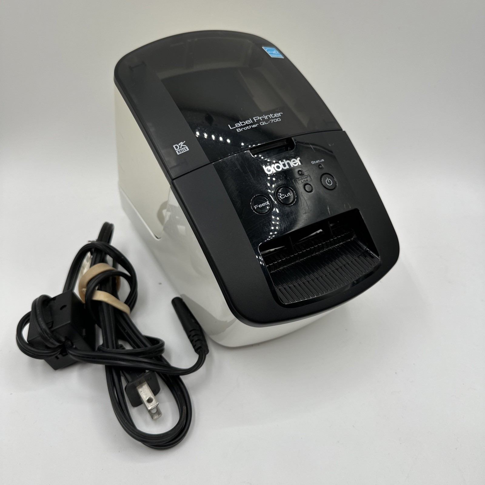 Pre-owned Brother QL-700 Thermal Label Printer w/ Power Cord -