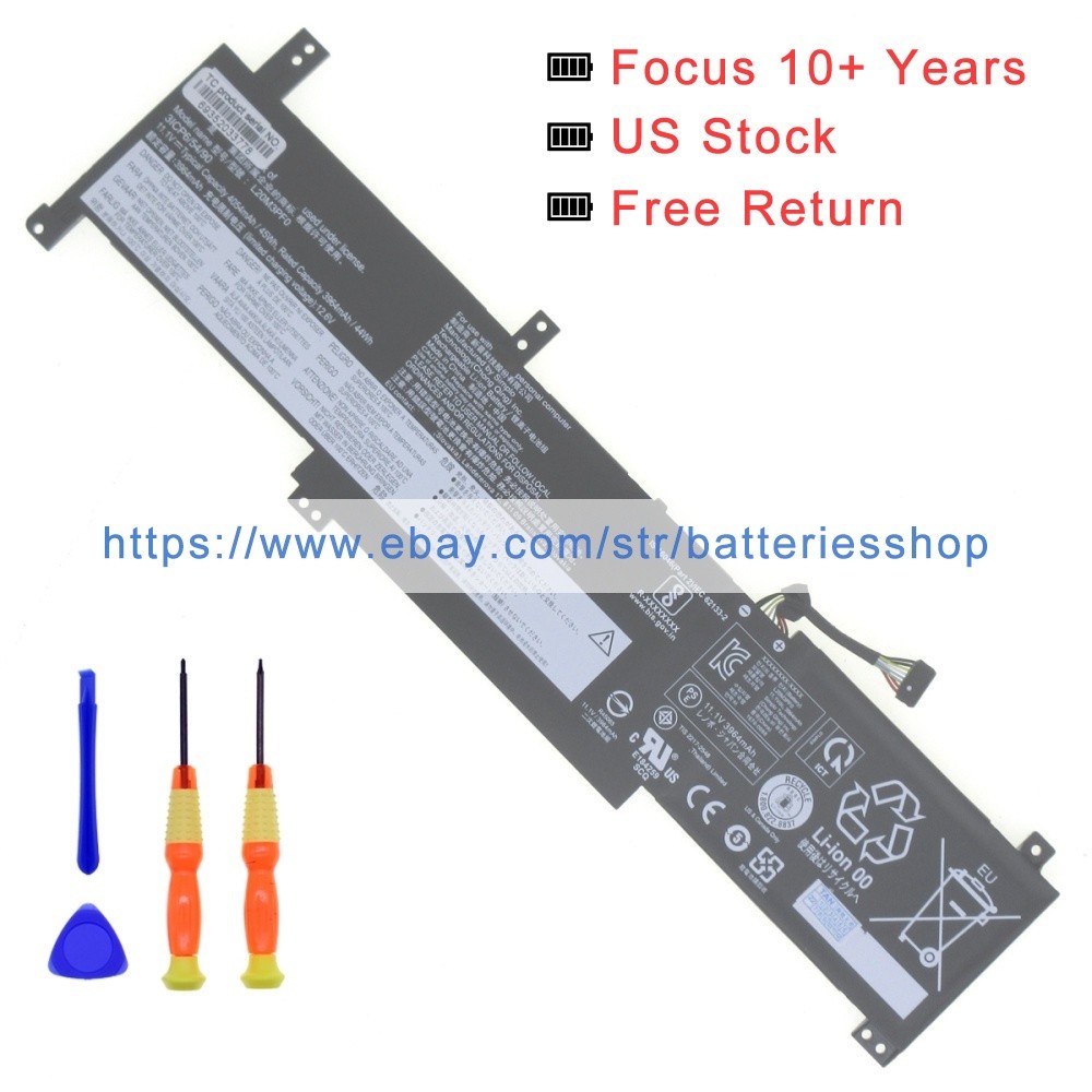 Genuine L20M3PFO L20C3PF0 L20L3PF0 battery for LENOVO IdeaPad 3 15ITL6 15ABA7