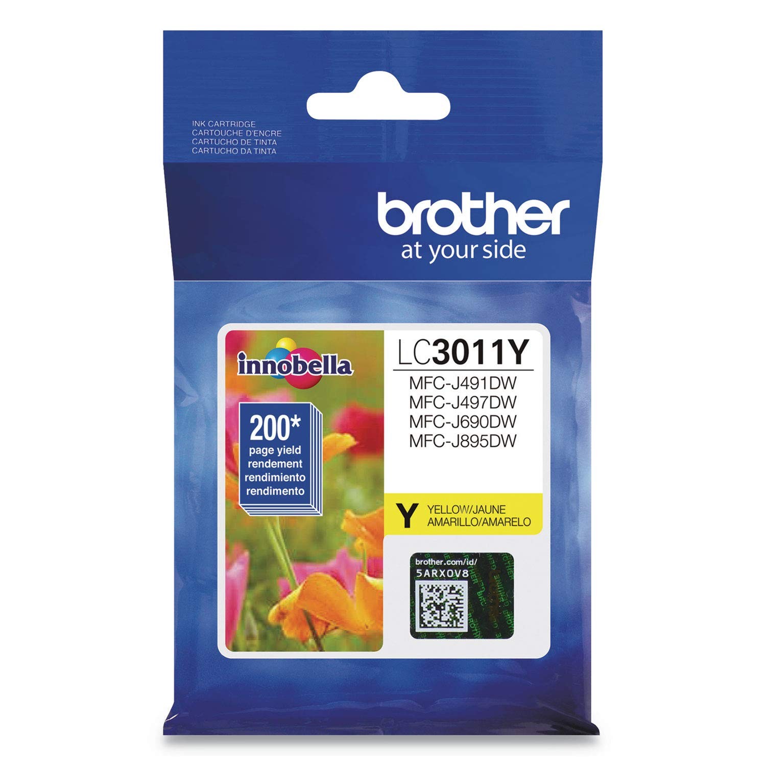 Printer LC3011Y Single Pack Standard Cartridge Yield Up to 200 Pages LC3011 I...