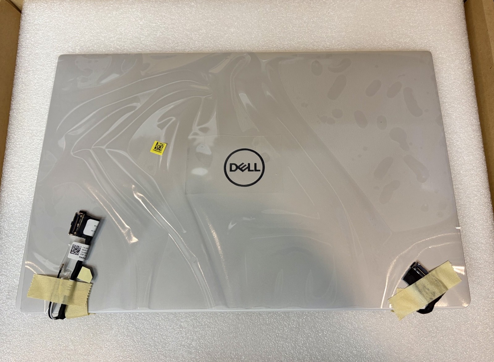 NEW GENUINE DELL XPS 13 9380 7390 13.3" UHD 4K WHITE COMPLETE SCREEN 0R99K 97PND