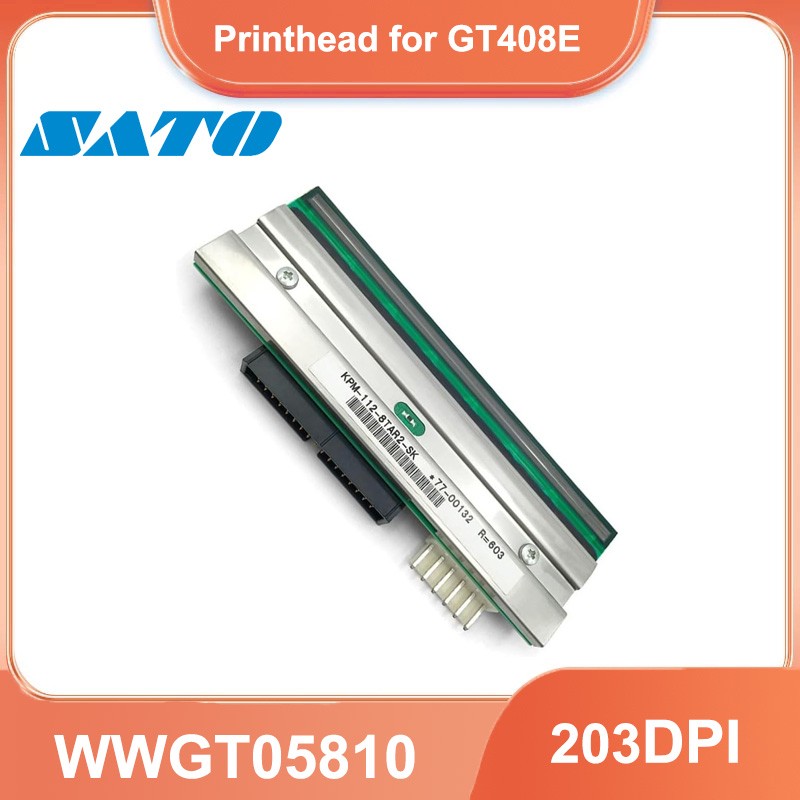 WWGT05810 New Printhead for SATO GT408E 203dpi Thermal Barcode Label Printer