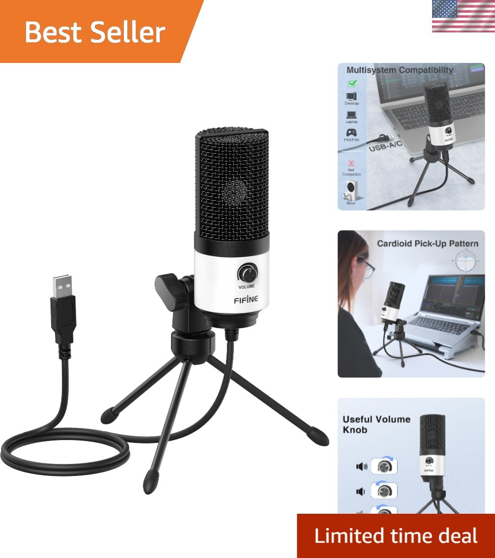 K669 Condenser Microphone with Tripod Stand - Ultimate Audio Performance