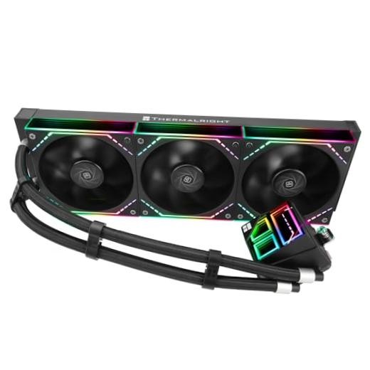 Frozen Infinity 360 BLACK CPU Water Cooler, with Triple 360mm AIO FI360 BLACK