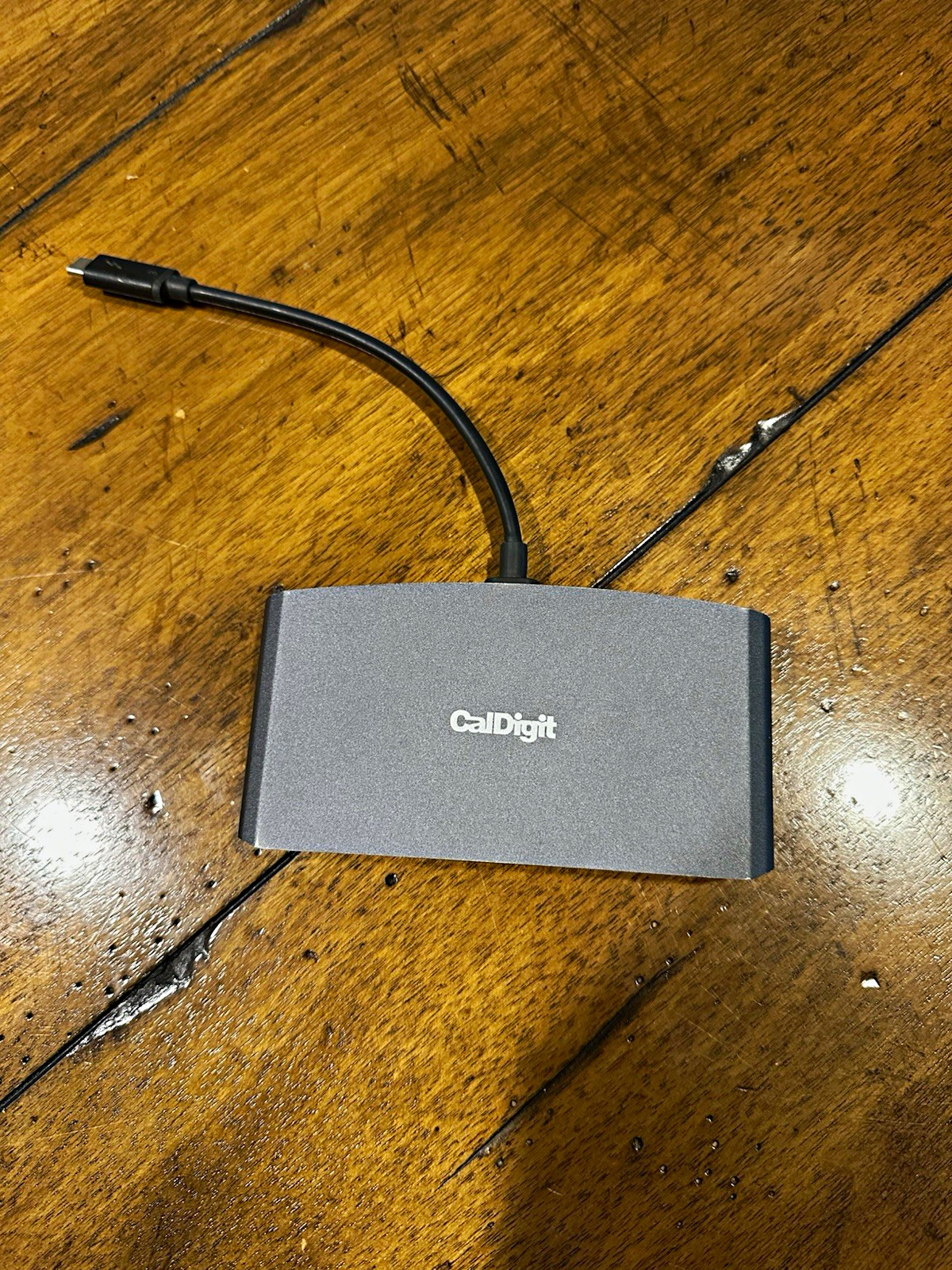 CalDigit Thunderbolt 3 Mini Dock Dual HDMI 2.0 USB Ethernet Gray TB3-MiniDock