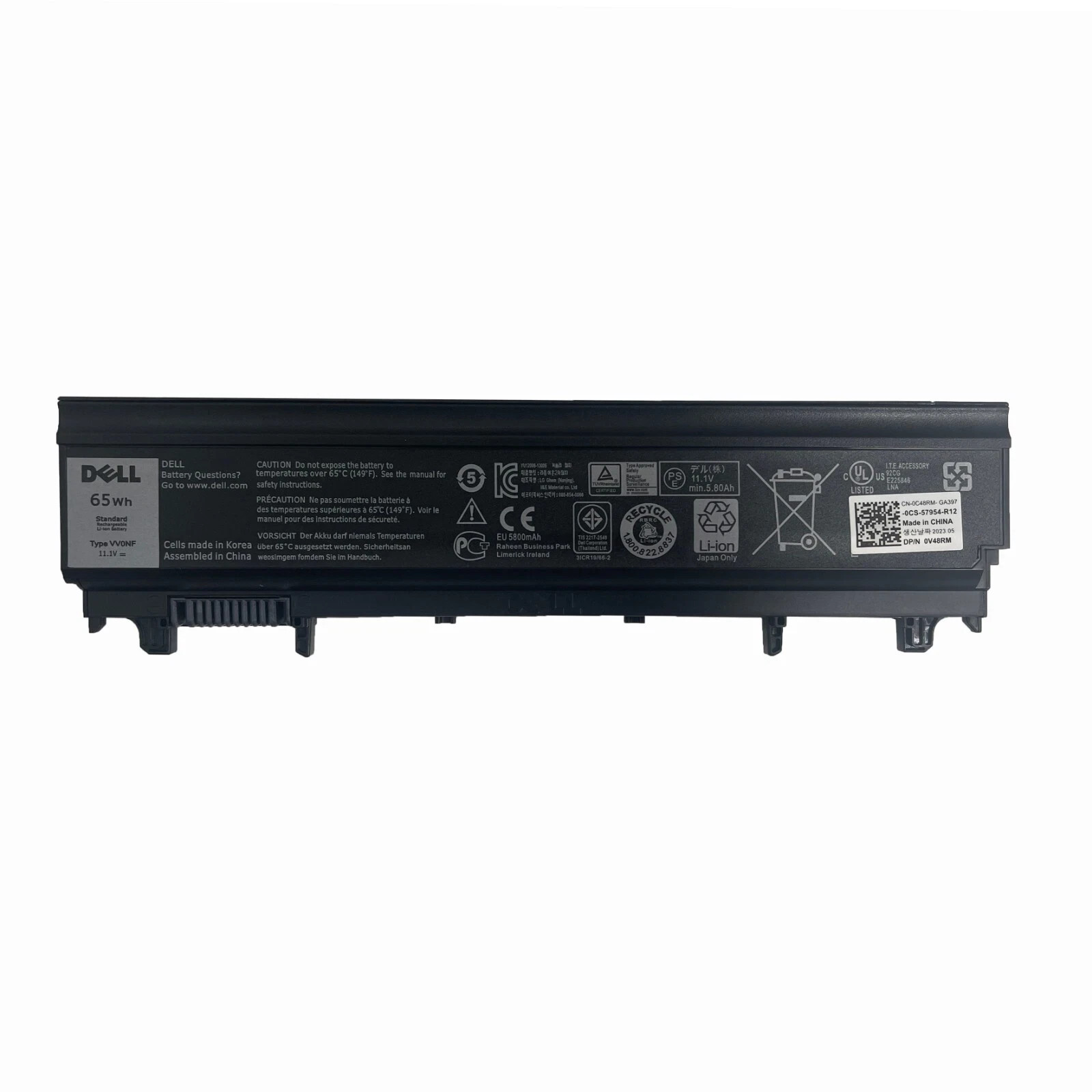 Original 65Wh VV0NF Battery for Dell Latitude E5540 E5440 VJXMC 0M7T5F 0K8HC
