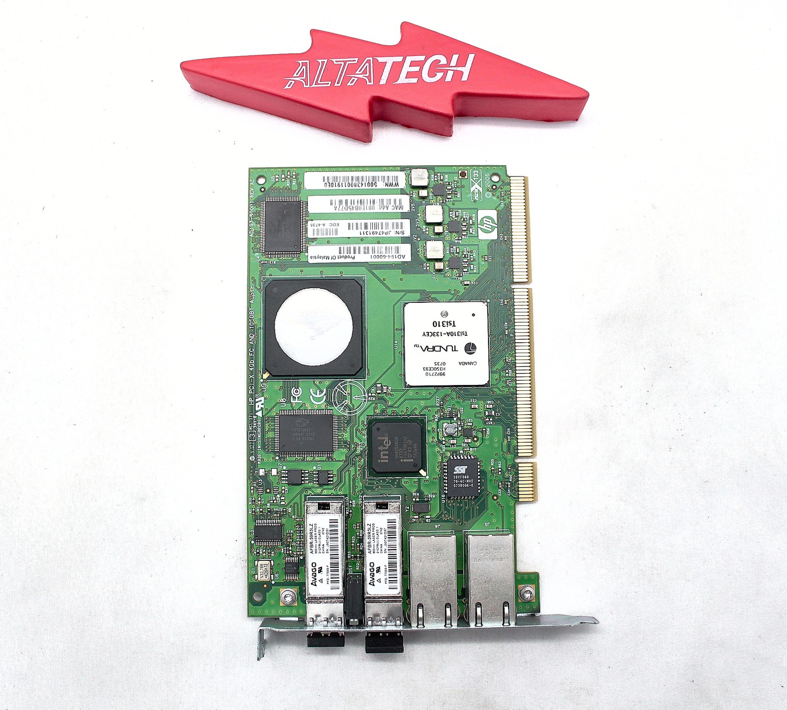 HP AD194A PCI-X 2P 4GB FC/2P 1000BT Fibre Channel Host Bus Adapter