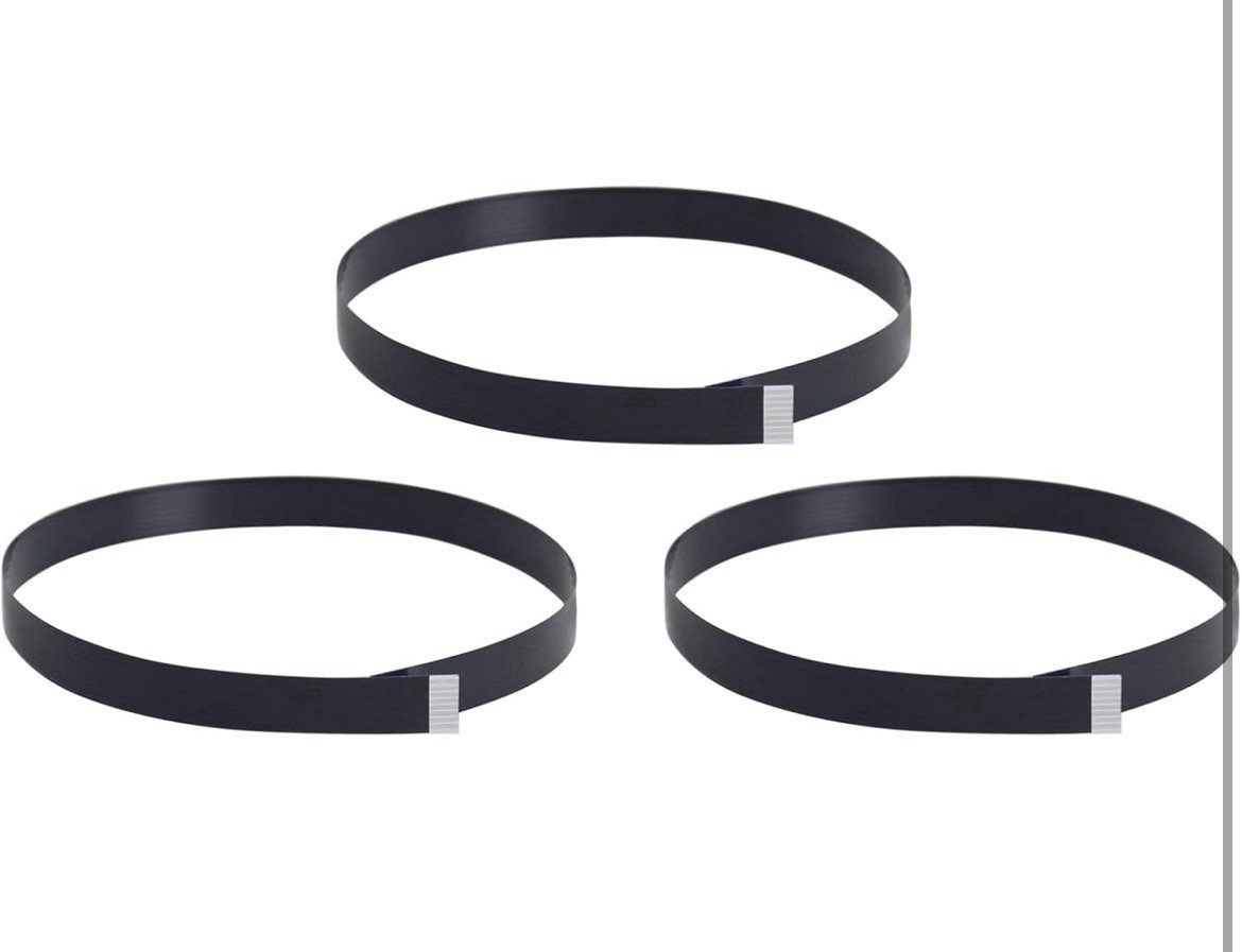 3D Printer Accessories Adventuer 5M/ 5M Pro Replacement Parts 3PCS - FPC 8 Pin