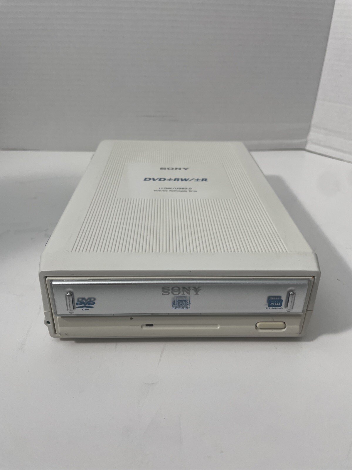 Sony DRX-530UL External DVD+RW/CD-RW 8X Drive 40X/24X/40X No Power Cord