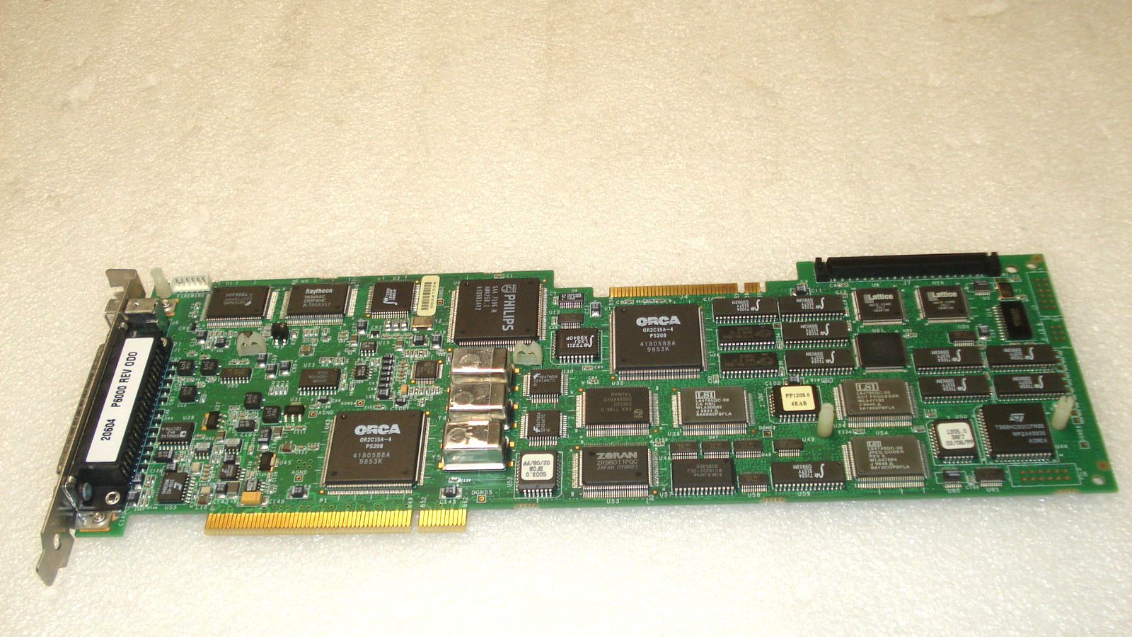 MEDIA 100 20609 PCI CARD CONTROLLER 20604 P6000 REV 0D0