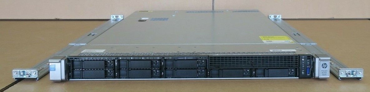 HPE ProLiant DL360 GEN9 G9 CTO 1U Rack Mount Rackmount Server + Rails