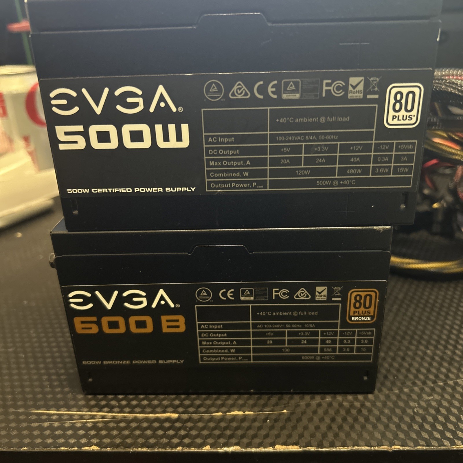 EVGA 600B/EVGA 500  Desktop Power Supply