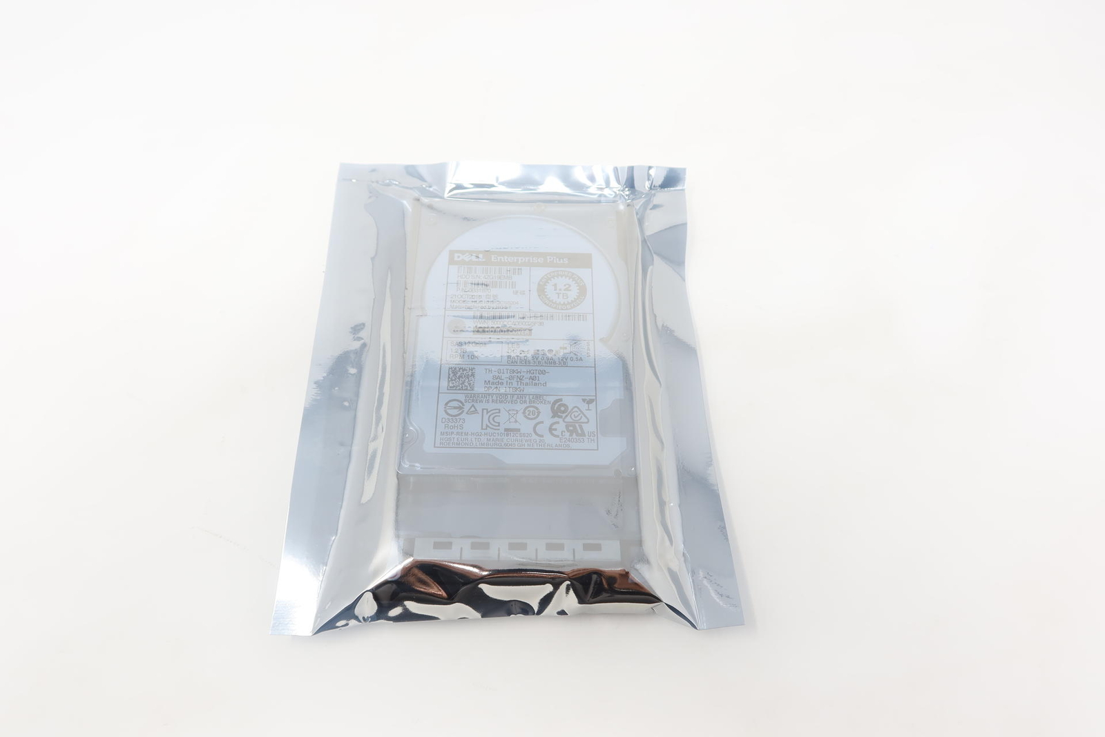 Dell Compellent HUC101812CSS204 1.2TB SAS 10K 12G 01T8KW 1T8KW