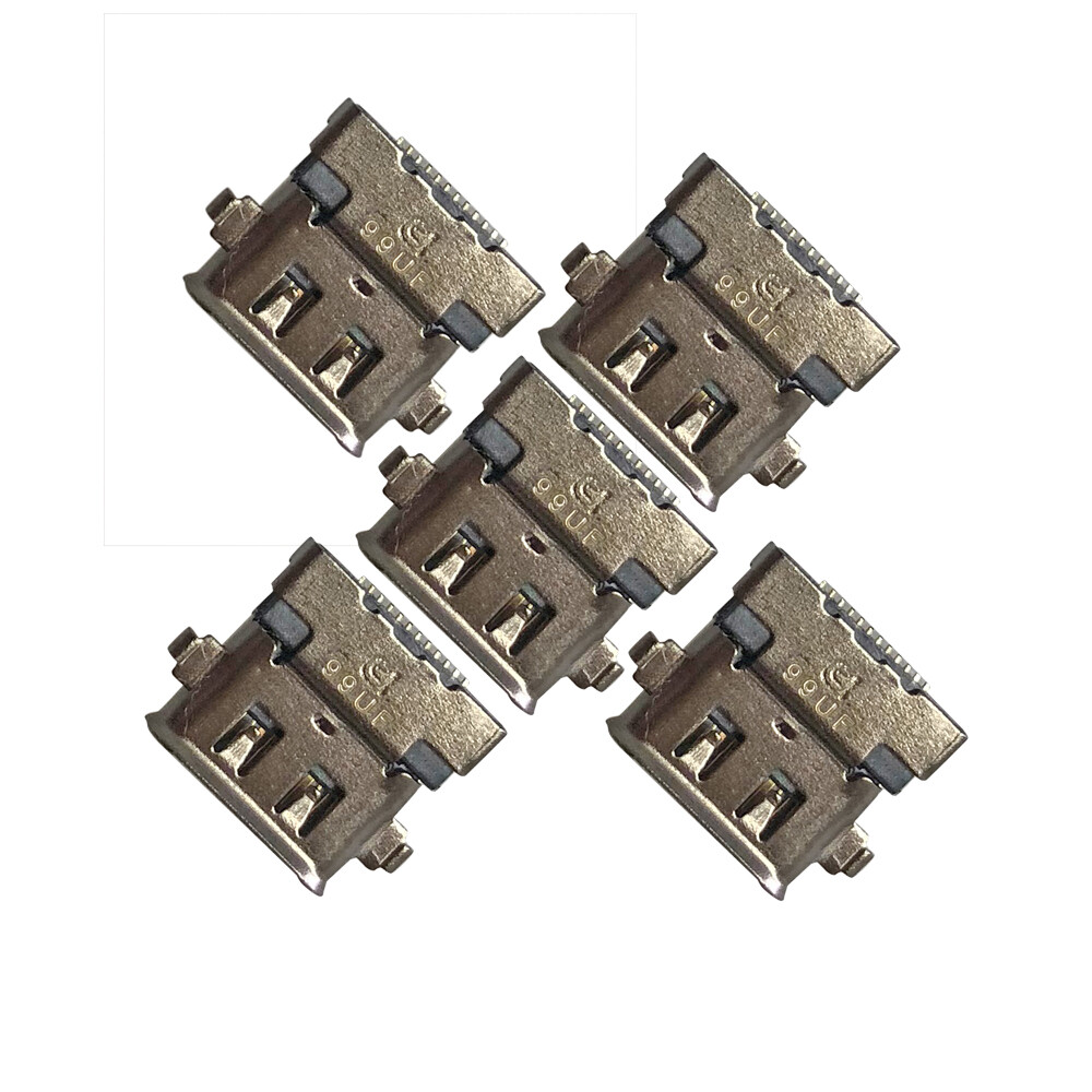4PCS  FOR Lenovo ThinkPad X1 Carbon 6th Gen USB Type C Charging Port Socket 