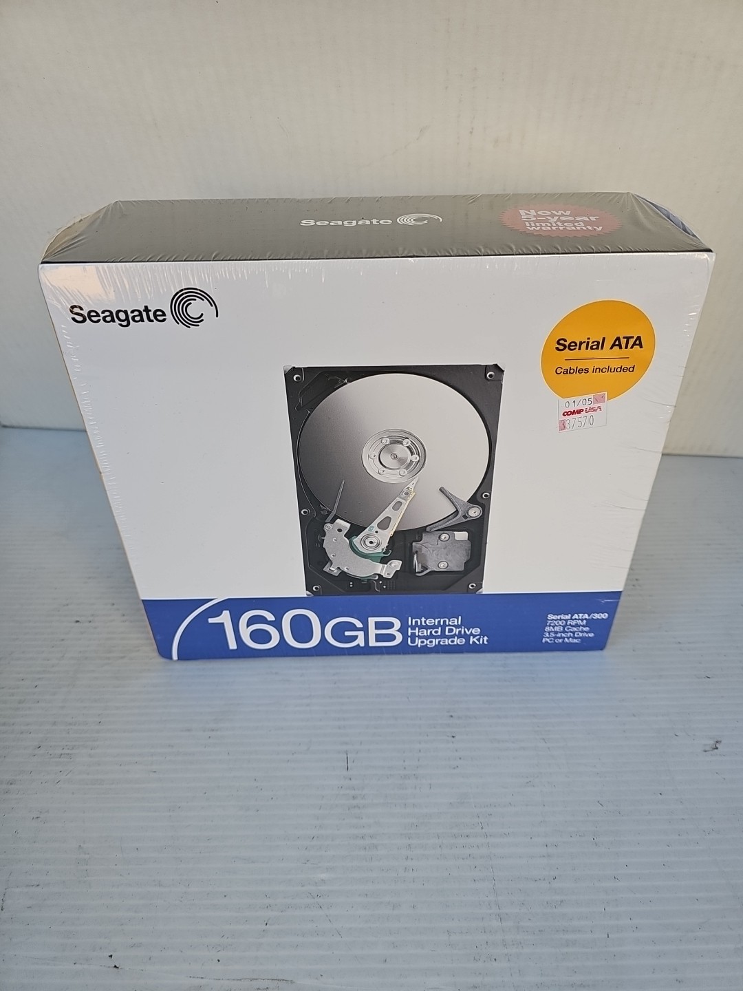 New Seagate ST3160812AS-RK 160 GB 7200 RPM Upgrade Kit Internal Hard Drive