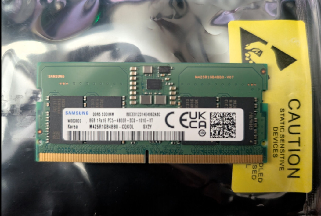 Samsung 8GB PC5-38400 SODIMM-4800 Memory - M425R1GB4BB0-CQK