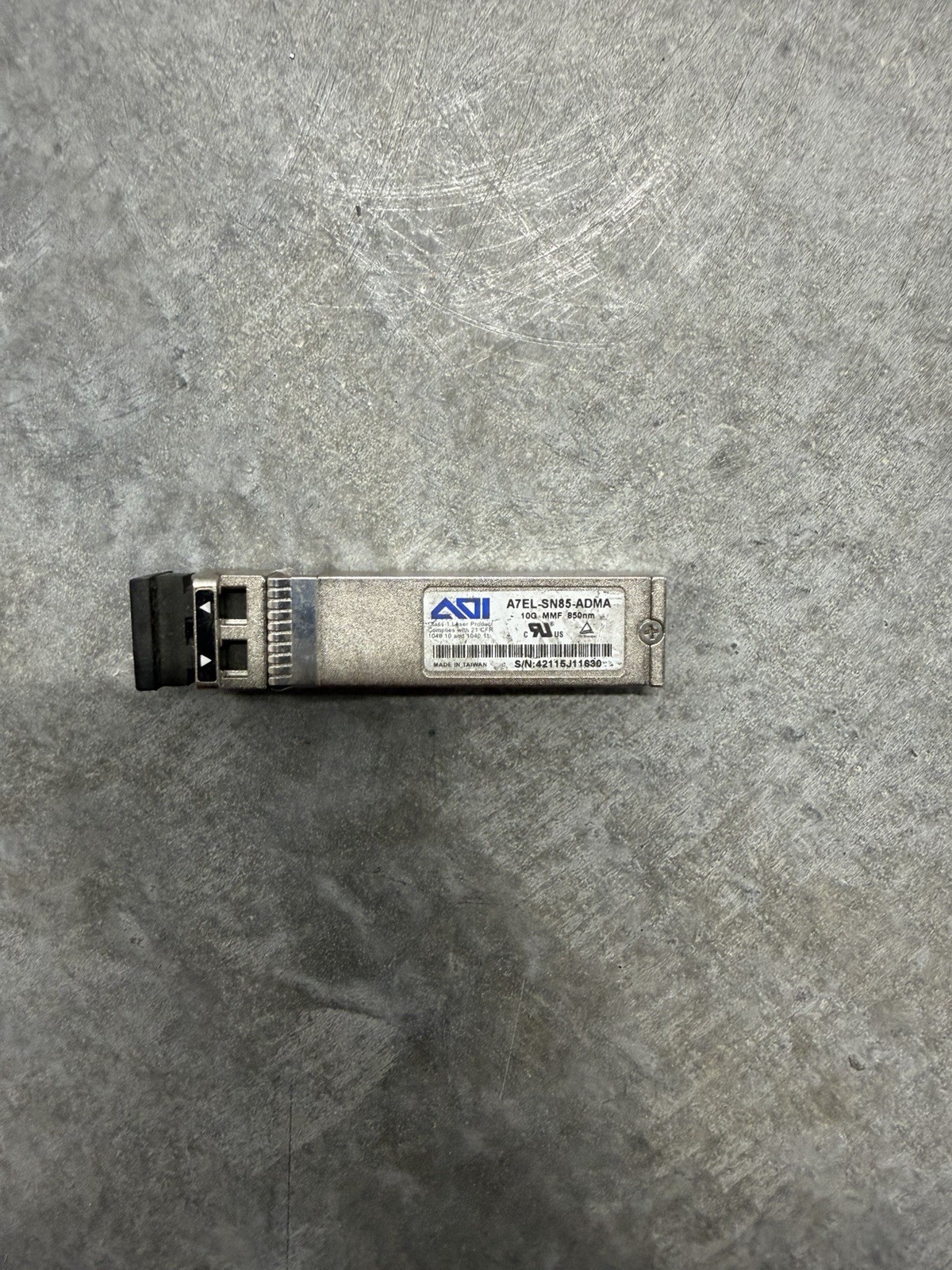 AOI 10GB SFP+ A7EL-SN85-ADMA 300M 850NM SR Dual LC Transceiver ( Lot - 10 Units)