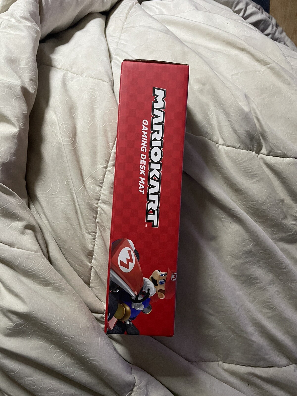 Mario Kart Collectible Gaming Desk Mat 10.2"x27.5" Licensed Paladone  NIB