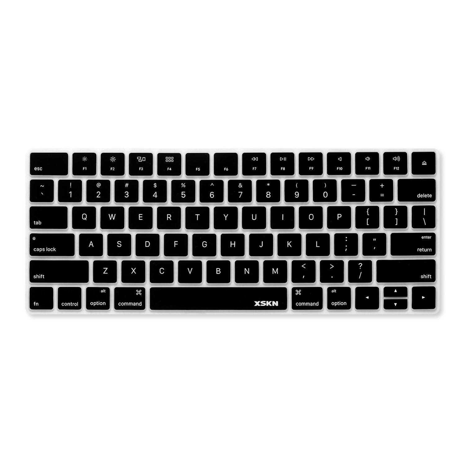 XSKN US Layout Silicone Keyboard Cover Skin for Apple Magic Keyboard A1644
