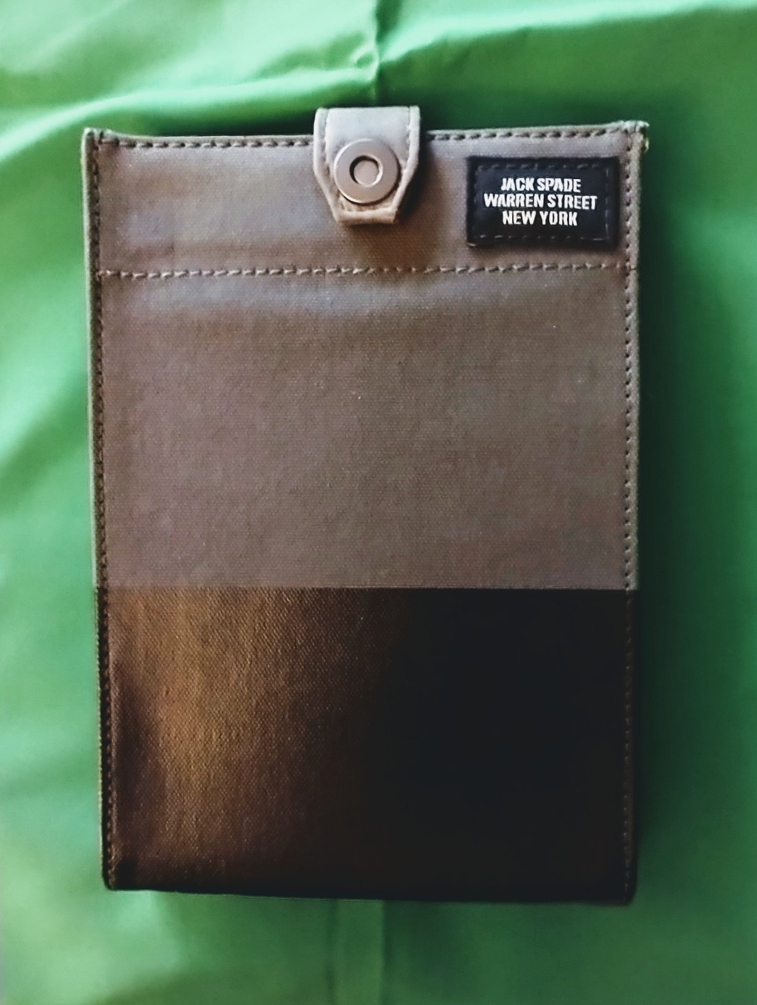 Jack Spade Warren Street NY Canvas Case Lightly Used Fits Nook Kindle 7" Tablet