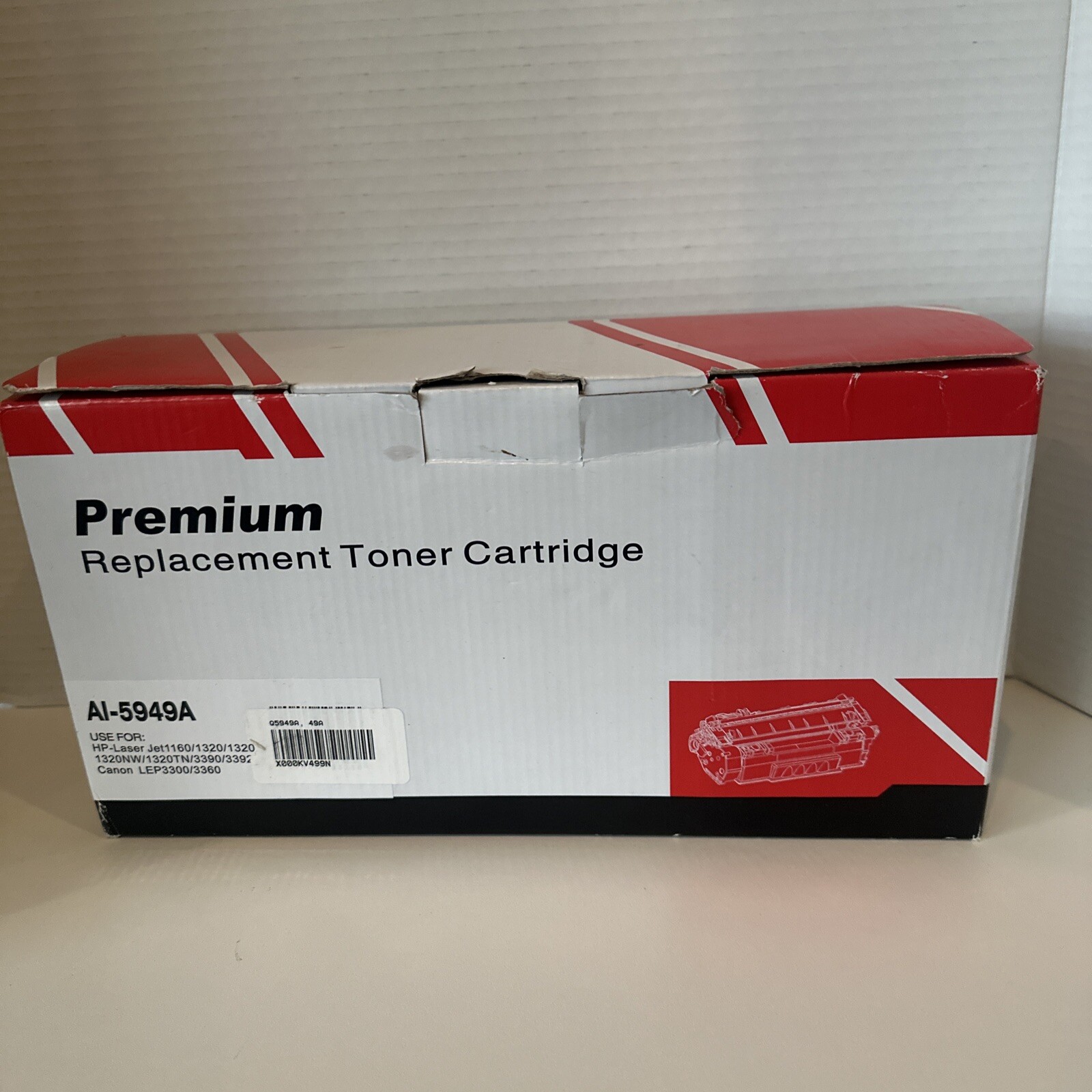 Replacement Toner 49A Cartridge Renewable Toner HP Q5949A for HP 1160 1320 3390