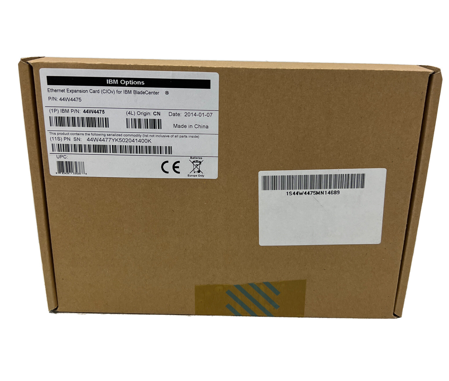 IBM Ethernet Expansion Card (CIOv) for Lenovo BladeCenter # mpn 44W4475