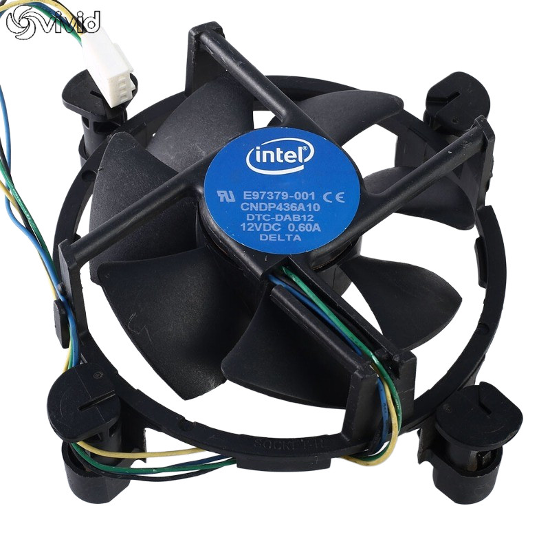 Intel E97378-001 E97379-001 Aluminum Socket 1155, 1150, 1151 OEM Heatsink Fan