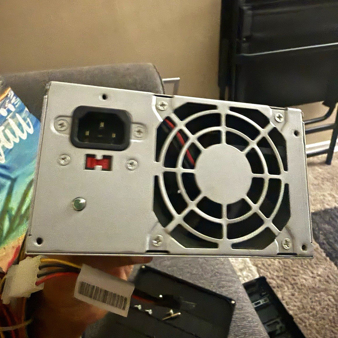 Bestec ATX-250-12Z 250W ATX Power Supply for HP 5188-2622 4-Pin 1 Fan