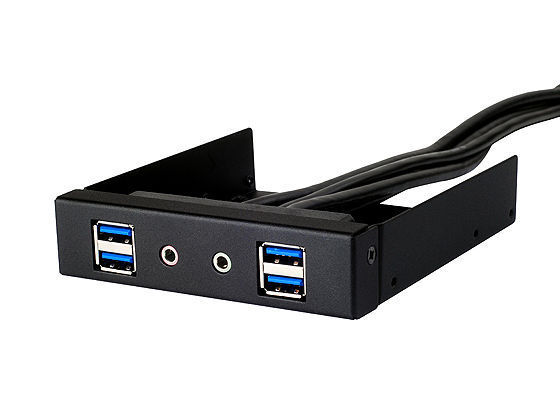 Silverstone 3.5inch Bay Front Panel FP32B-E 4XUSB3.0 Ports / 2XAudio Ports