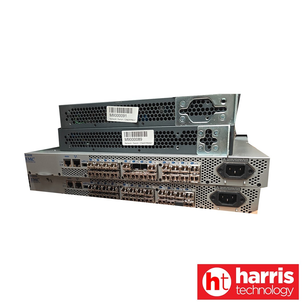 Brocade EMC DS-300B 8Gb Fibre Channel Switch 100-652-065, 24 Ports, SAN Ready