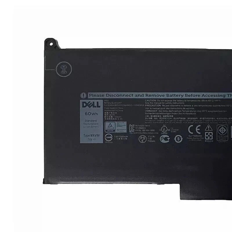 Genuine OEM 60Wh MXV9V Laptop Battery for Dell Latitude 5300 5310 2-in-1 Series