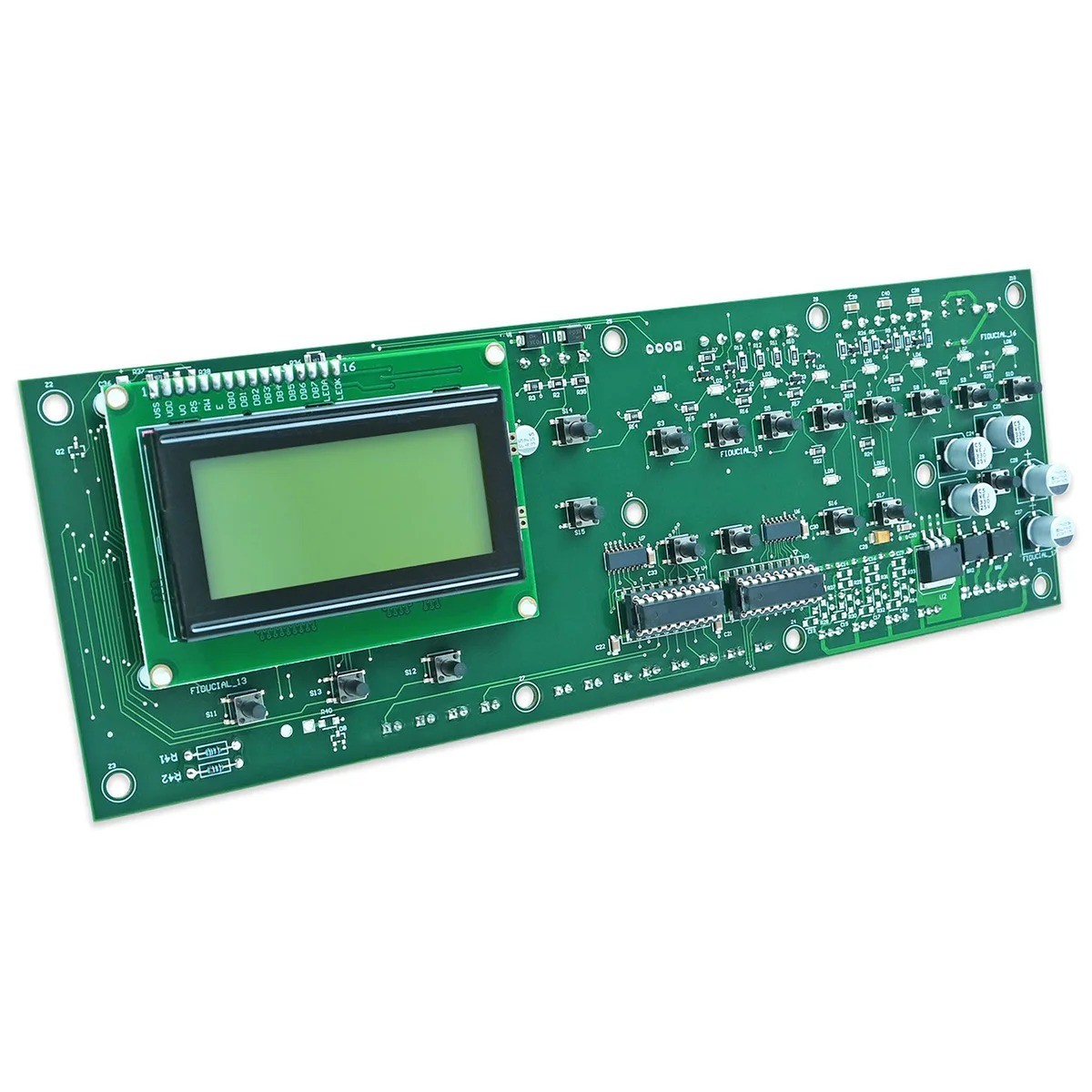 Auxiliary UOC Motherboard PCB with Integrated LCD Display Open Box