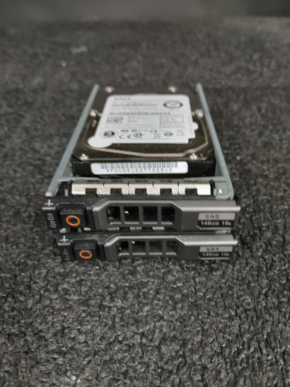 Lot of 2 Dell W328K MBE2147RC 146GB 15KRPM 16MB 6Gb/s 2.5"SAS Server HDD