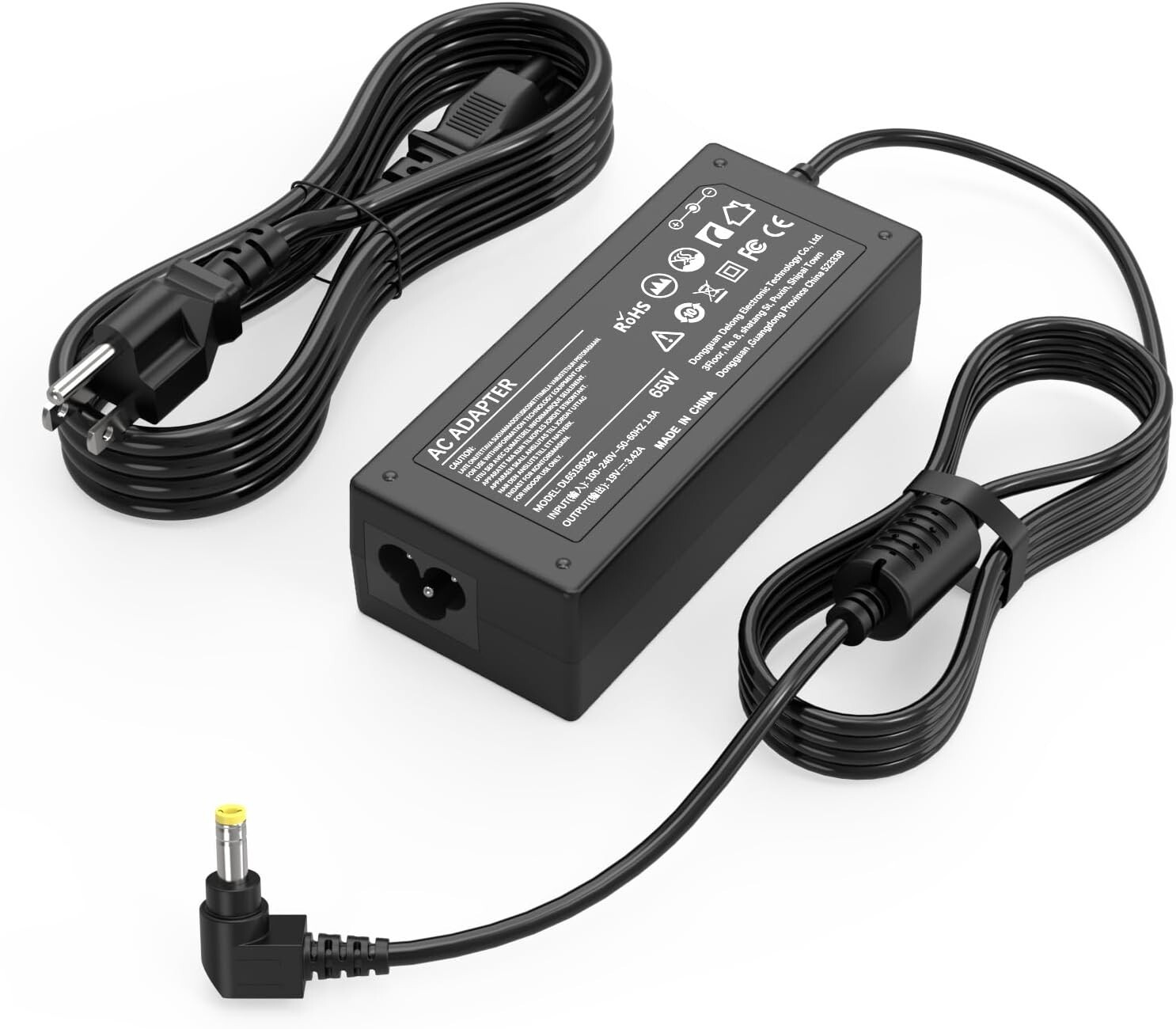 65W Laptop Charger Compatible with Toshiba Satellite S55T A105 A215 A505 A665