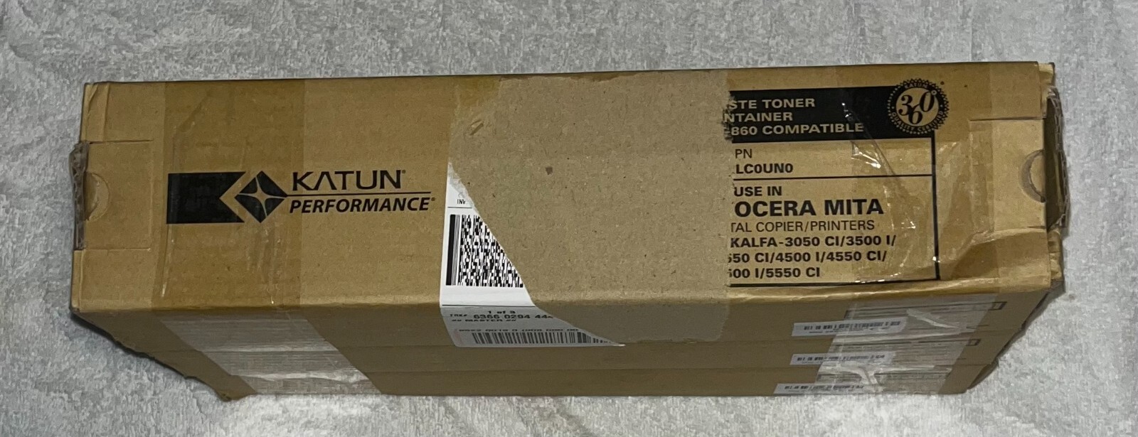Lot Of 3 Katun Performance Waste Toner Container WT-860 Compatible Kyocera Mita