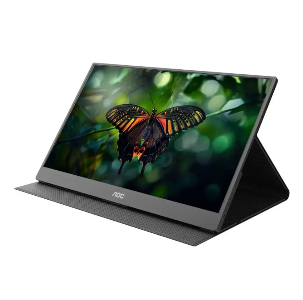 AOC 16T15 15.6" USB-C Portable Monitor 220 cd/m2 800:1 Speakers