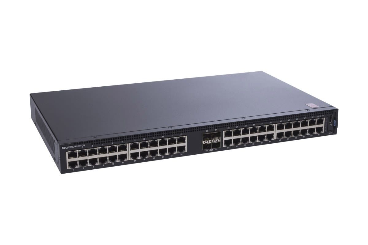Dell EMC N1148P-ON 48 Port Gigabit PoE+ 4 SFP+ 10GbE Switch