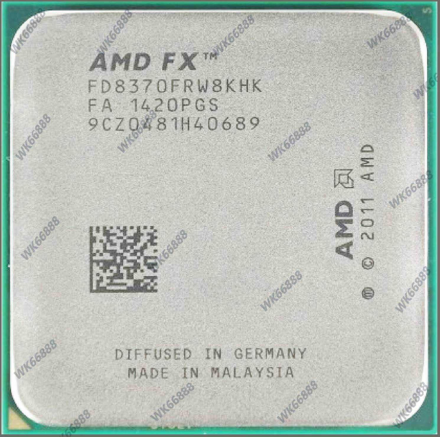 AMD FX-8370 8-core FD8370WMW8KHK 8M 125W 4GHz AM3+ CPU processor