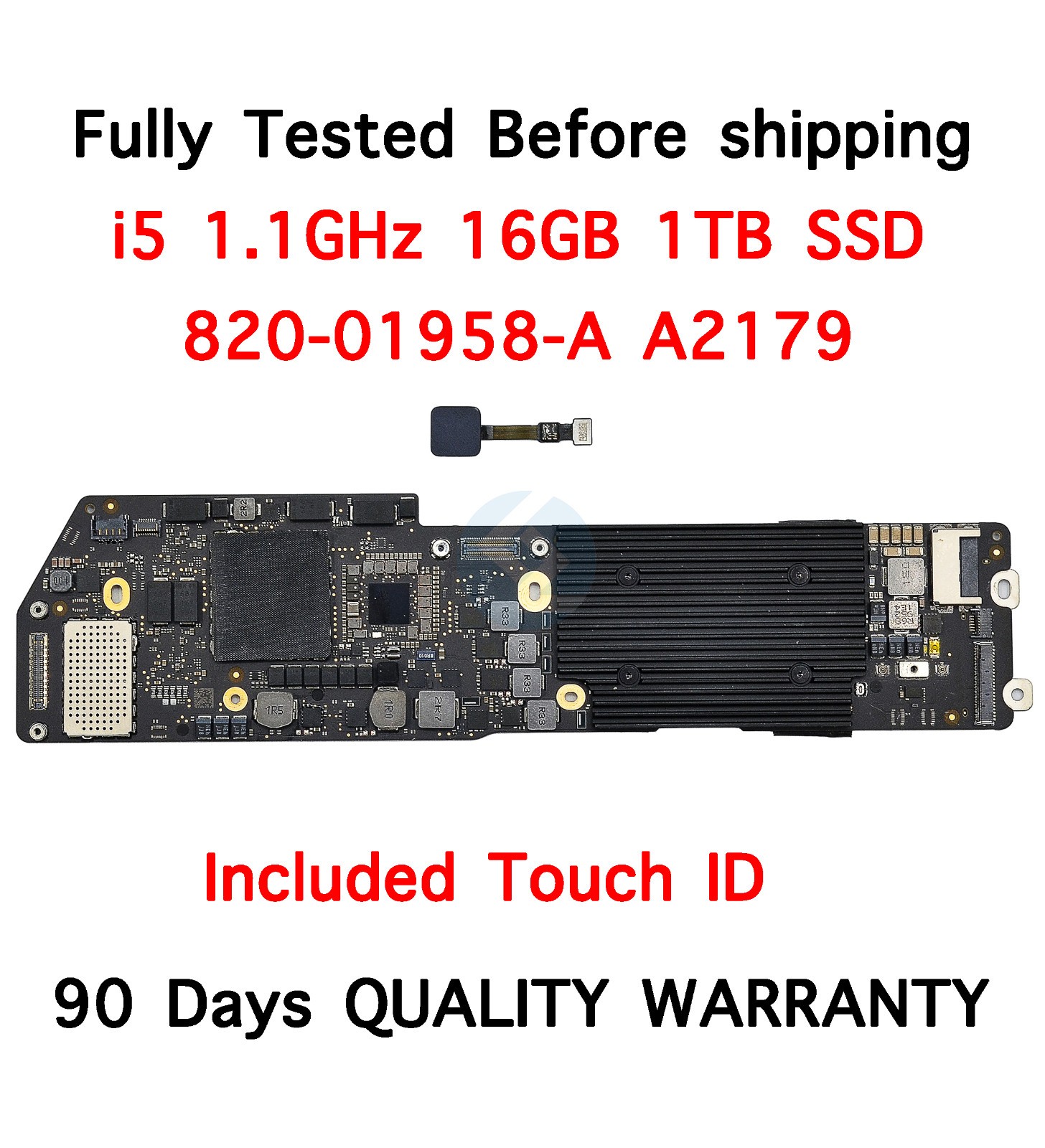 i5 1.1GHz 16GB  1TB SSD 820-01958-A Logic Board for MacBook Air 13" A2179 2020